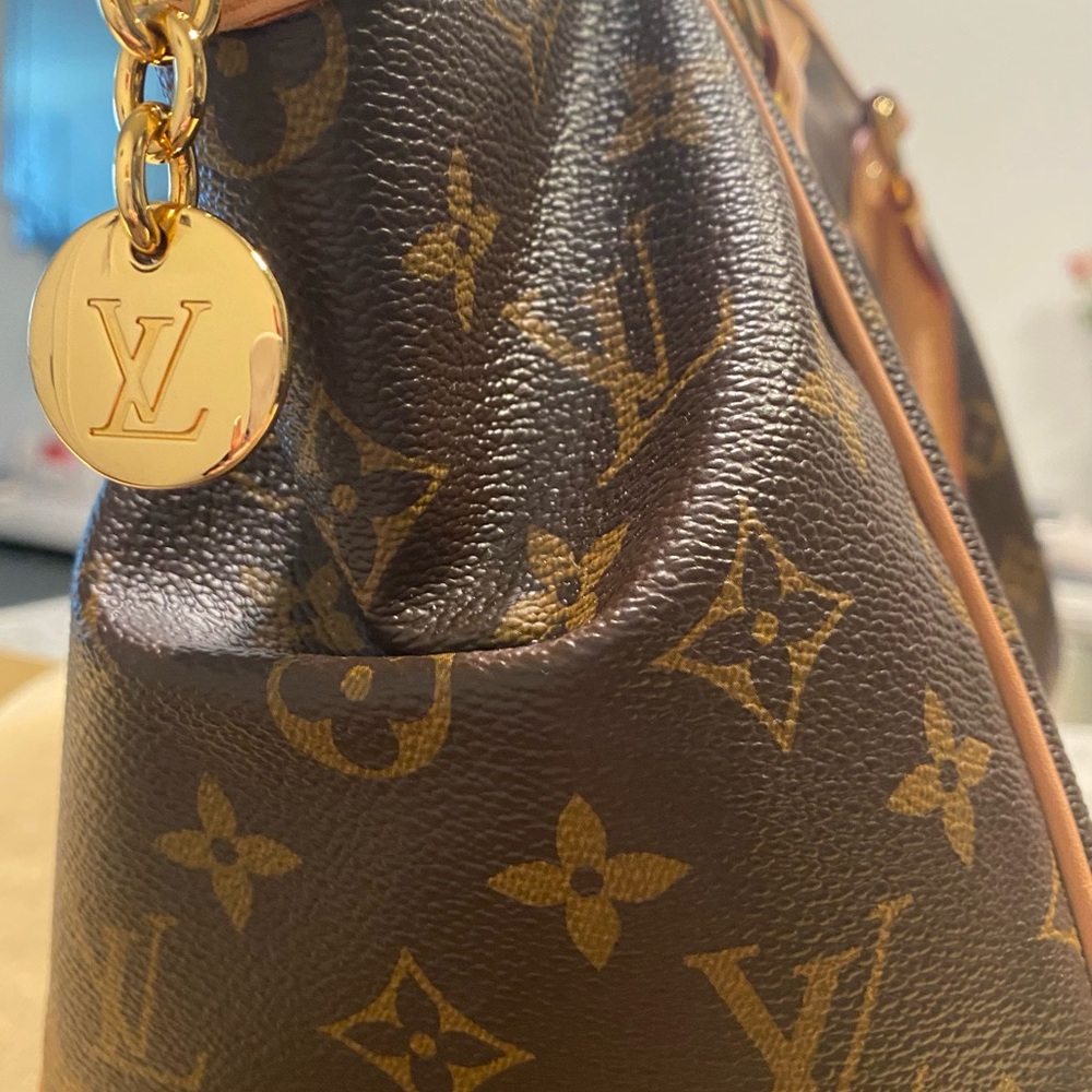 Louis Vuitton Tivoli PM Brown Monogram Women's Bag Like New 100% Authentic - Picture 10 of 12